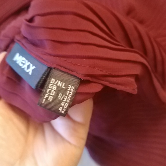 10/$10   Mexx Sheer Off Shoulder Blouse M - Picture 4 of 4